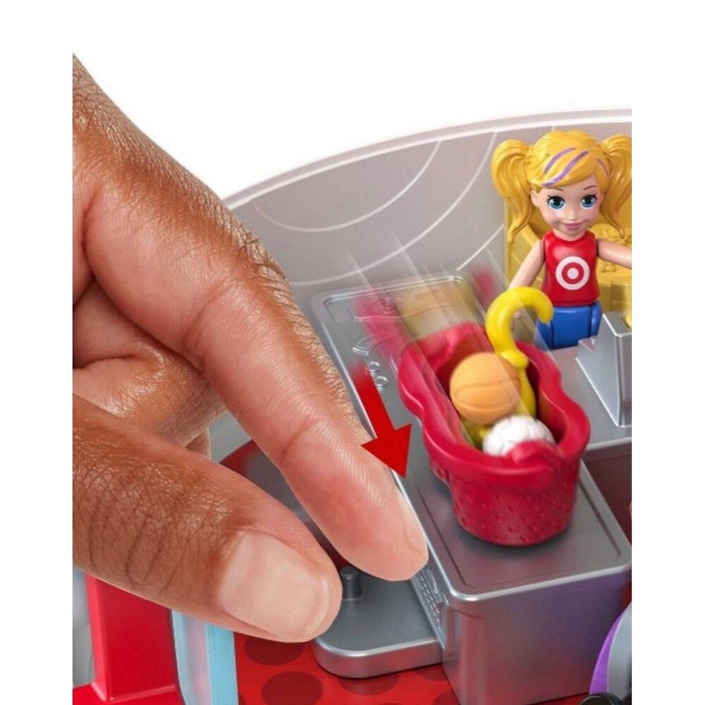 Polly Pocket Target Bullseye Adventure Play Set Toy - Picture 7 of 10